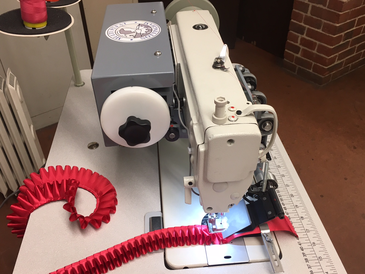 Multipleat B746 mk II pleating machine for rosettes 